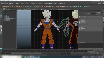 3D CHARACTER MODELING IN MAYA || GOKU || PART -1 || HINDI