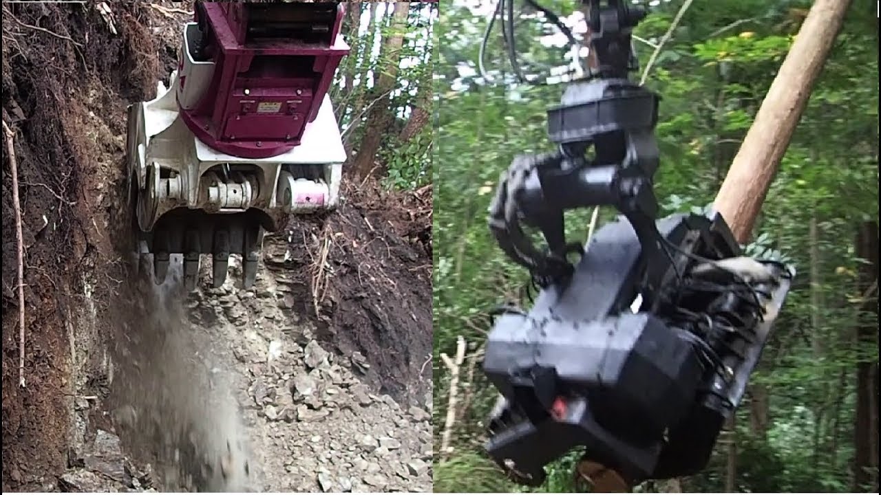 高性能林業機械オイルクイックザウルス ハーベスタ コマツPC138林業仕様【作業道開設 支障木伐倒 造材】