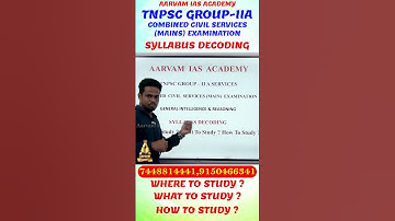 How to Prepare Reasoning for TNPSC Group 2A Mains | Topic-Wise Strategy & Tips #shorts #tnpscgroup2a