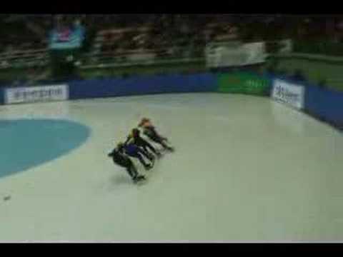 2008 short track world champion ships (men 1000 heat)