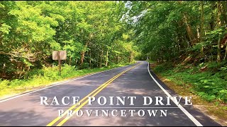 [4K] CAPE COD: Race Point Beach of Provincetown, MA - Scenic Coastal Driving Tour