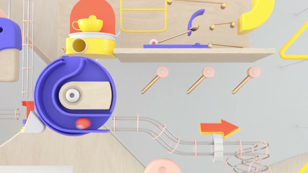 Rube Goldberg Machine C4D