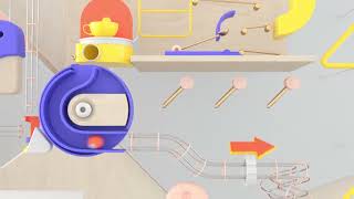 Rube Goldberg Machine C4D