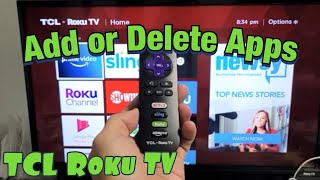 TCL Roku TV: How to Add / Delete Apps screenshot 5