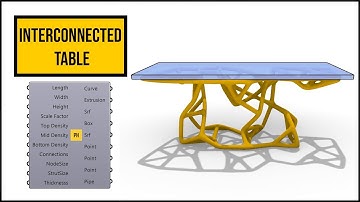 Grasshopper Parametric Table