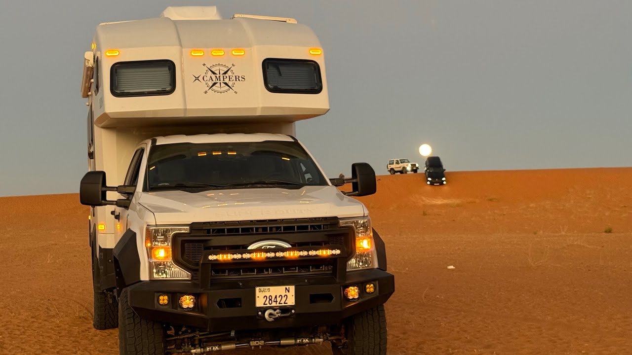 تجربة الكرفان في بر القصيم 