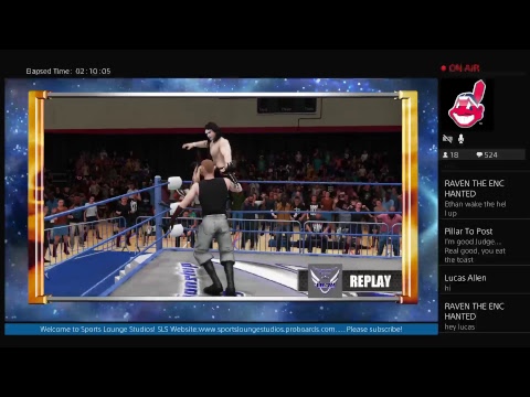 sub for sub hack WWE 2k18 UCW Tag Team House Show #1 3/19/18