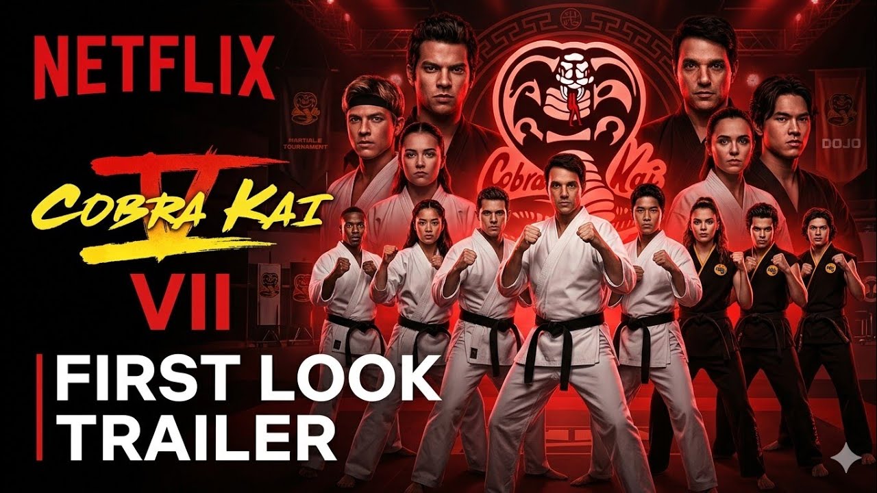 Cobra Kai Season 7 Official Trailer | Cobra Kai Season 7 Promo, Cast