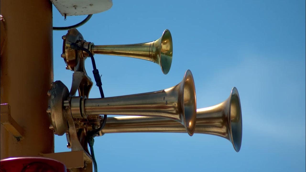 Sonido de Diferentes Bocinas de un barco 🚢 // Instrumento Efecto de