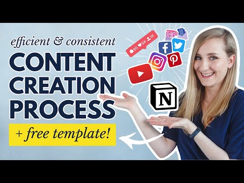 How To Use NOTION For Content Creators [+FREE TEMPLATE] | Content Creation Process