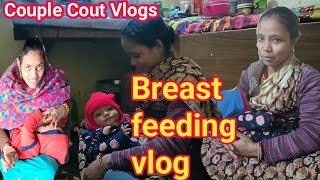 Breastfeeding Vlog Indian Mom Nanahi Soni New 2023 Couple Cout Vlogs