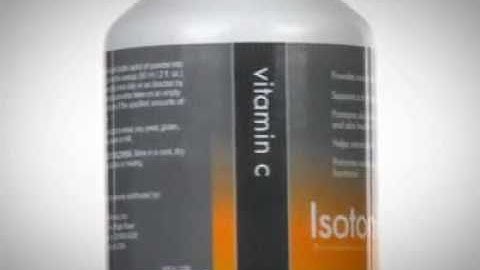 nutraMetrix Isotonix® Vitamin C  Product Demo