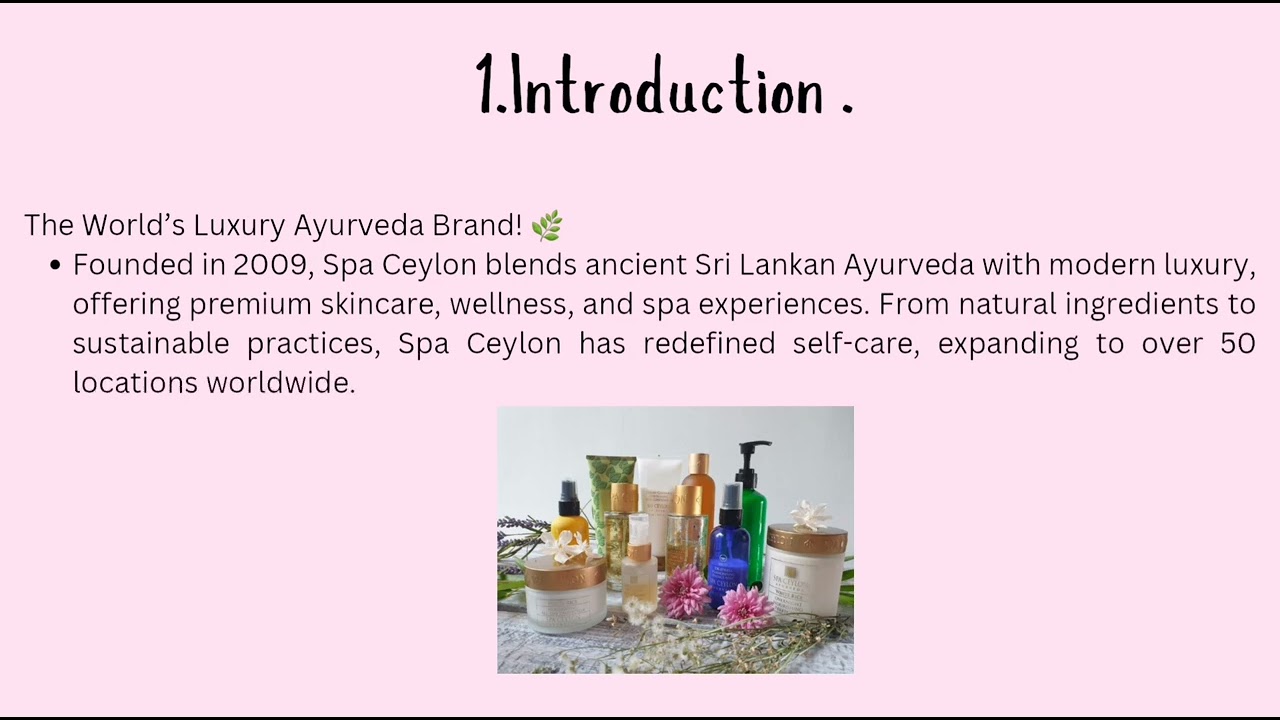 Spa Ceylon Analysis ✨️✨️