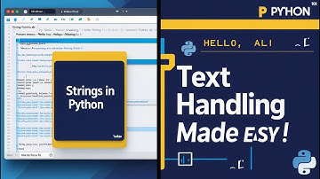 Python for Beginners: Strings, Print Statements & Text Handling