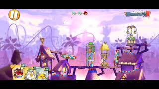 Angry Birds 2 The Paw tastic Adventure! Level 5 with red blue chuck matilda | Flappy Von Sque