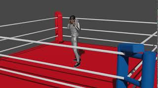 Rendered Mocap Animation - Josiah Boxing