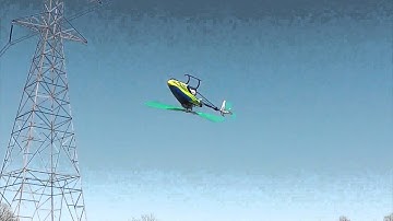 Blade 130X and MCPX BL Inverted with crash.