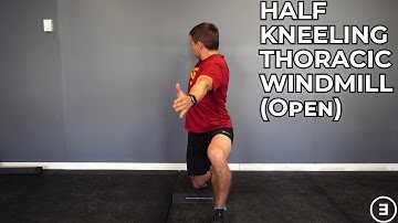 Half Kneeling Thoracic Windmill (Open)