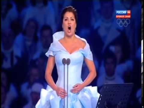 Video: Netrebko, Kabaeva dan Putin membuka Olimpiade