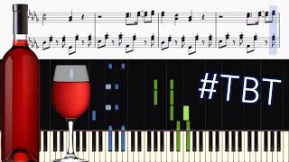 Vignette de la vidéo "UB40 - Red Red Wine - Piano Tutorial + SHEETS"