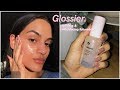 full face of glossier // introducing glossier *futuredew*