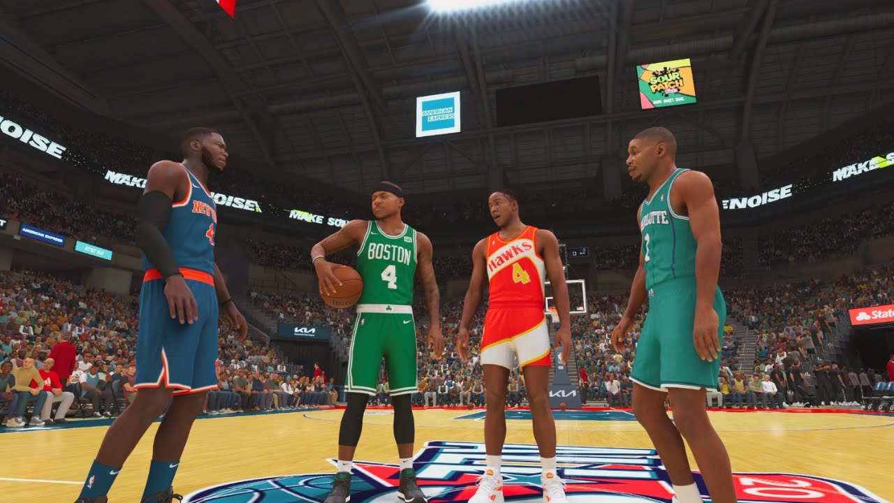 Epic Showdown Shortest Dunk Contest Ever! Spud b, Nate Robinson