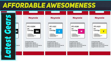 Best PFI-102 Ink Tanks for Canon iPF: A Must-Have!