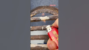 Fix Rusted Metal in Seconds.#shorts
