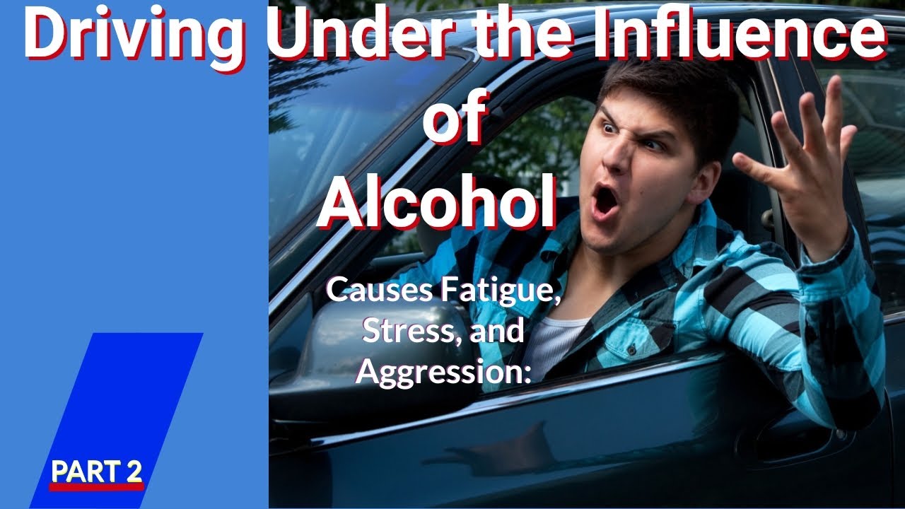 Driving Under the Influence of Alcohol Causes Fatigue, Stress, and