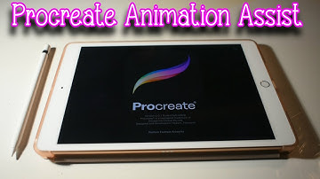Animation Assist Feature With Procreate App! (How To Use!)