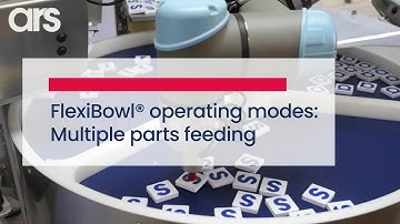 FlexiBowl® | Flexible Parts Feeding System [Multiple Parts Feeding]
