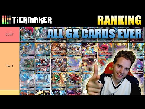 RANKING ALL POKEMON GX CARDS EVER PRINTED!!