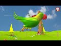 Chitti Chilakamma Telugu Rhyme - Parrots 3D Animation - Rhymes For children with lyrics Mp3 Song
