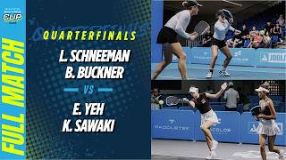 Schneeman/Buckner vs Yeh/Sawaki - Women's Doubles Quarterfinal | Leapmotor Kuala Lumpur Cup 2026