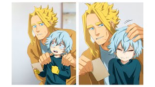 All Might Found Tenko Au My Hero Academia Comic Dub