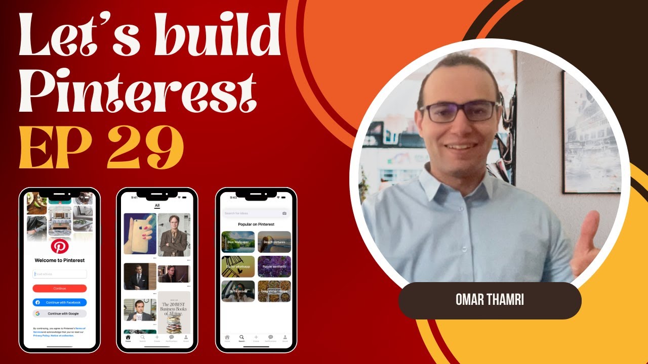 SwiftUI Pinterest Clone - Firebase - Cloudinary - Part 29 - Selected Photo Bar