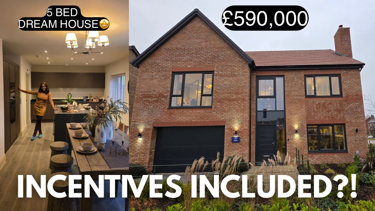 £590,000 for THIS?😍 Touring a Stunning 5-Bed Show Home with Massive Incentives | Cameron Hall Homes