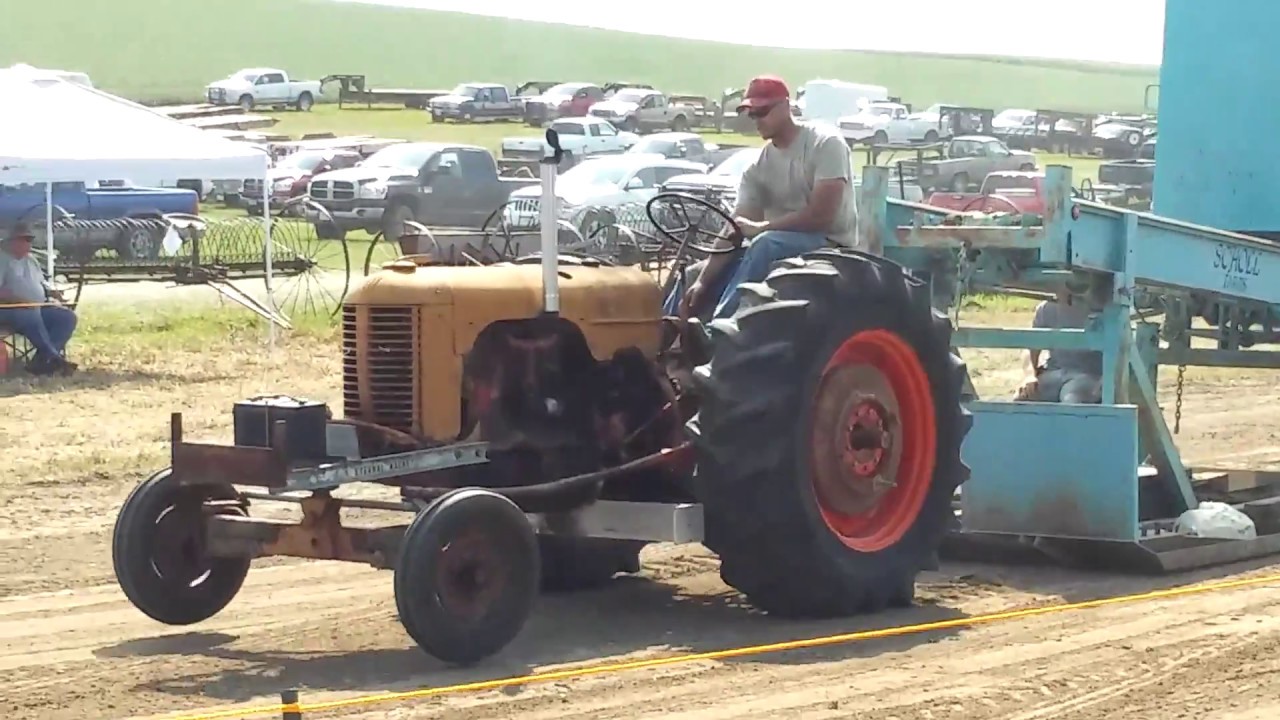 1953 DC Case tractor pulling 5000 Classic YouTube
