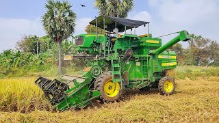 John Deere 5310 55Hp 4X4 Dasmesh 912 Rice Harvester Performance Features Specifications