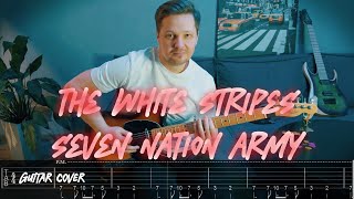 The White Stripes - Seven Nation Army Guitar Cover Tabs Tutorial