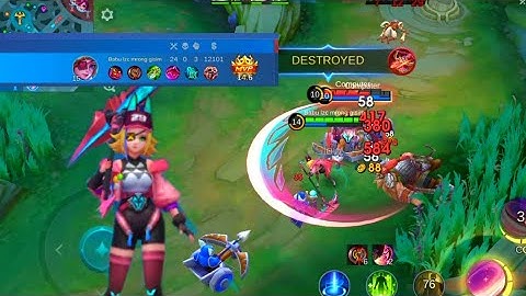 24 kills on Ruby unstoppable legendary mlbb off line king