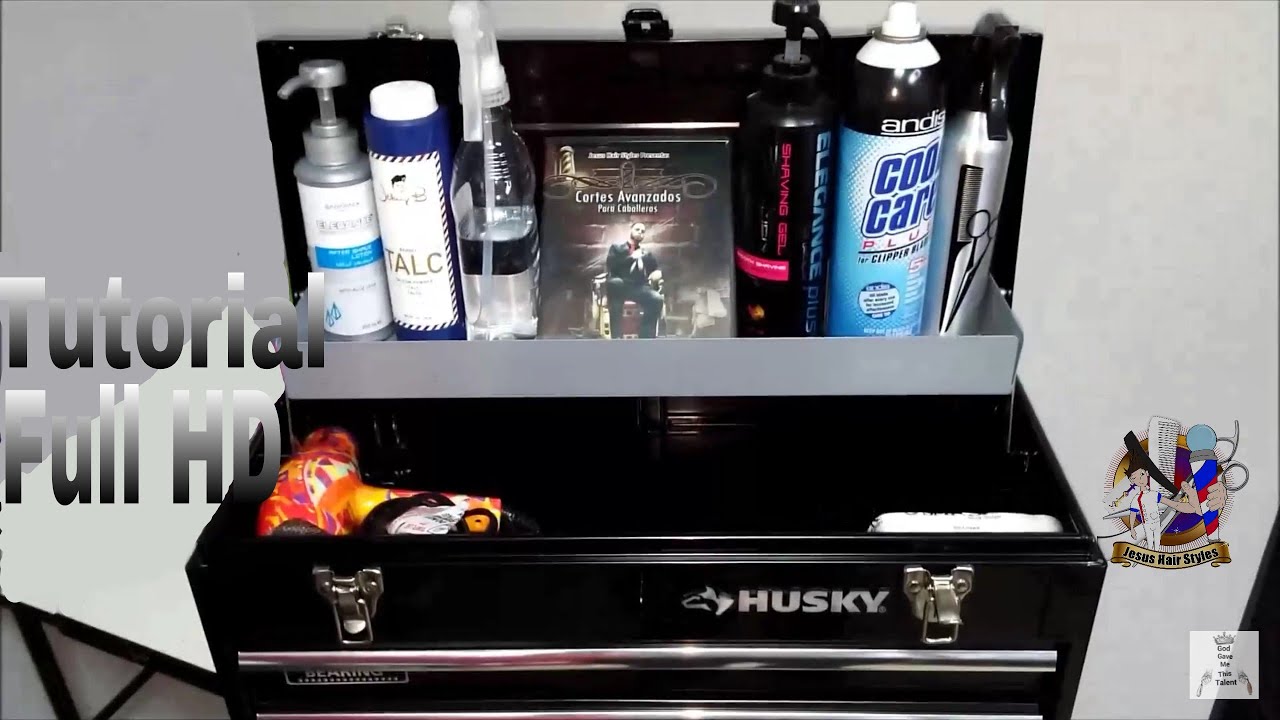Tutorial-Estacion Portatil de barberia - YouTube