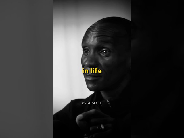 Discipline gives us more freedom | Eliud Kipchoge #shorts class=