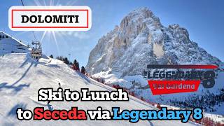 The Legendary 8 in Val Gardena — A Perfect Ski Day