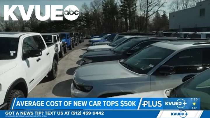 Average new car cost reportedly surpasses $50K