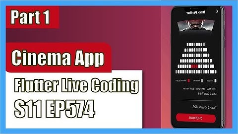 [Flutter] Flutter Live Coding EP574 (Cinema App Part 1)