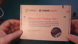 Unboxing/overview of Tinker Kit for BBC Microbit