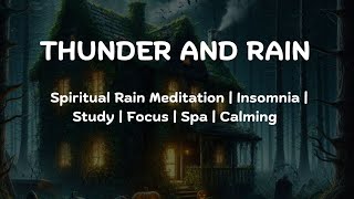 Sleep Immediately with Heavy Rain & Thunder | Relaxing Sounds for Sleep, Insomnia, Study
