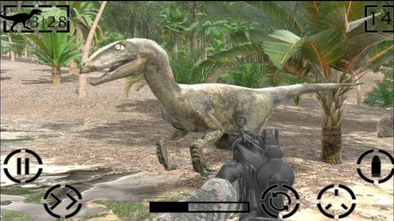 dinosaur hunter survival games android gameplay