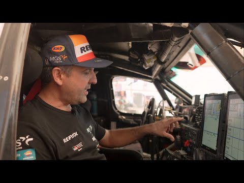Sistema de navegación del Repsol Toyota Rally Team